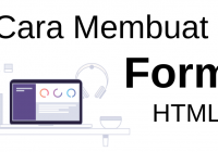 cara membuat form di html