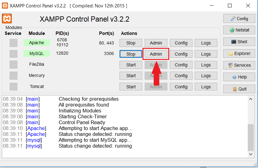 Cara Membuka Database Mysql Di Xampp Kelas Programmer