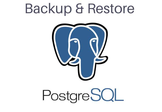 backup dan restore database postgreSQL