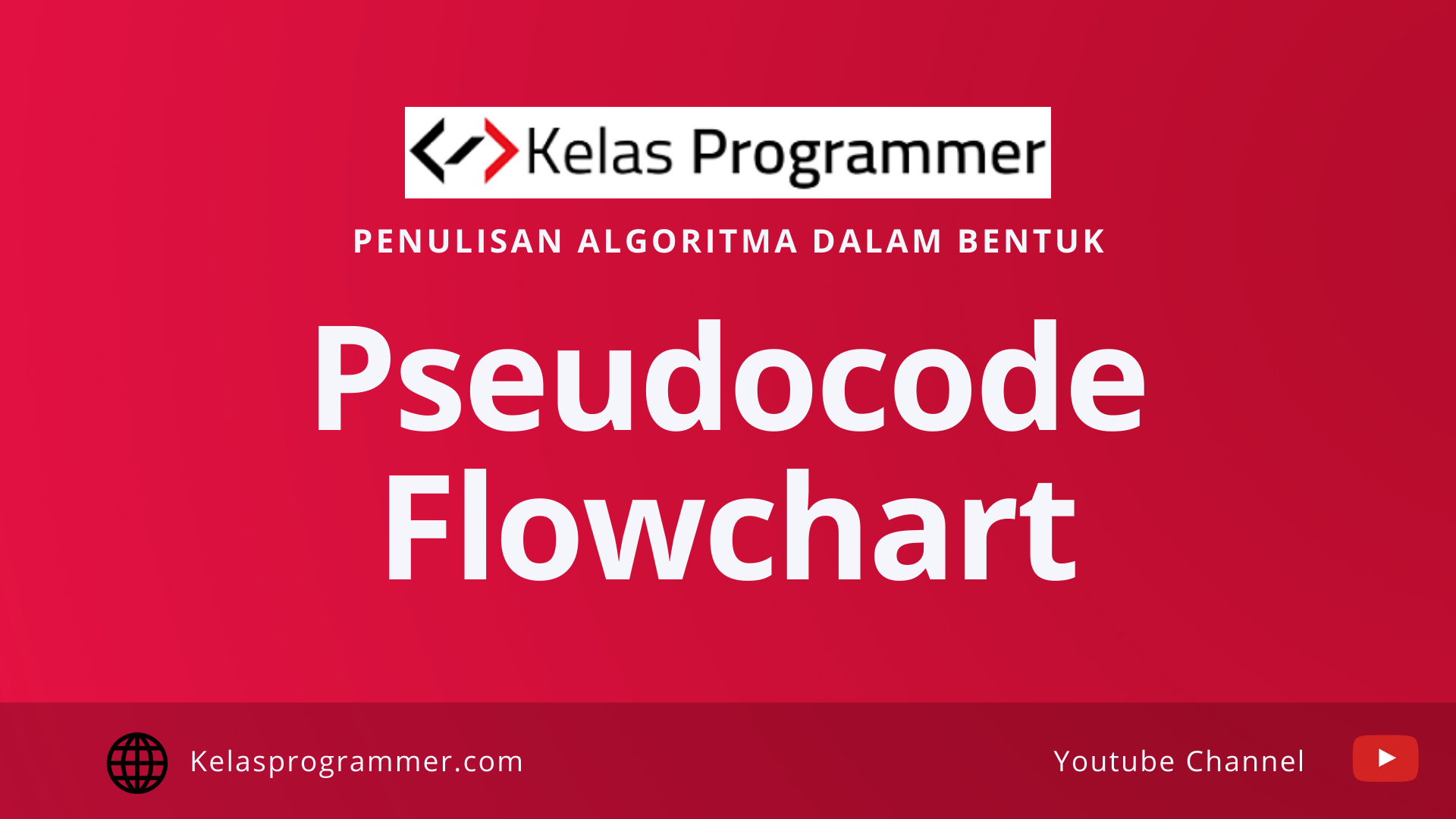 pseudocode dan flowchart