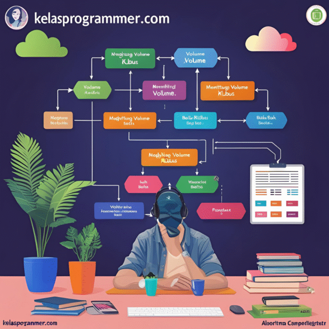 Algoritma Flowchart Menghitung Volume Balok Kubus