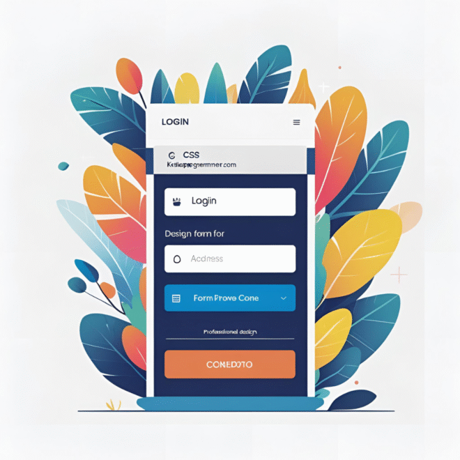 Membuat Desain Form Login HTML dengan CSS