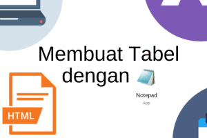 Tabel di HTML